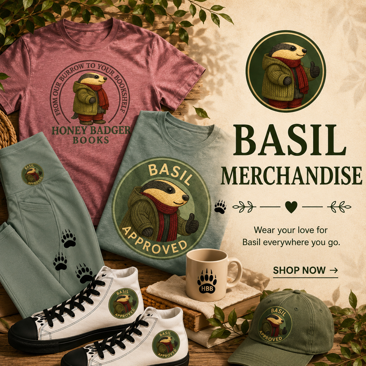 Basil Merchandise