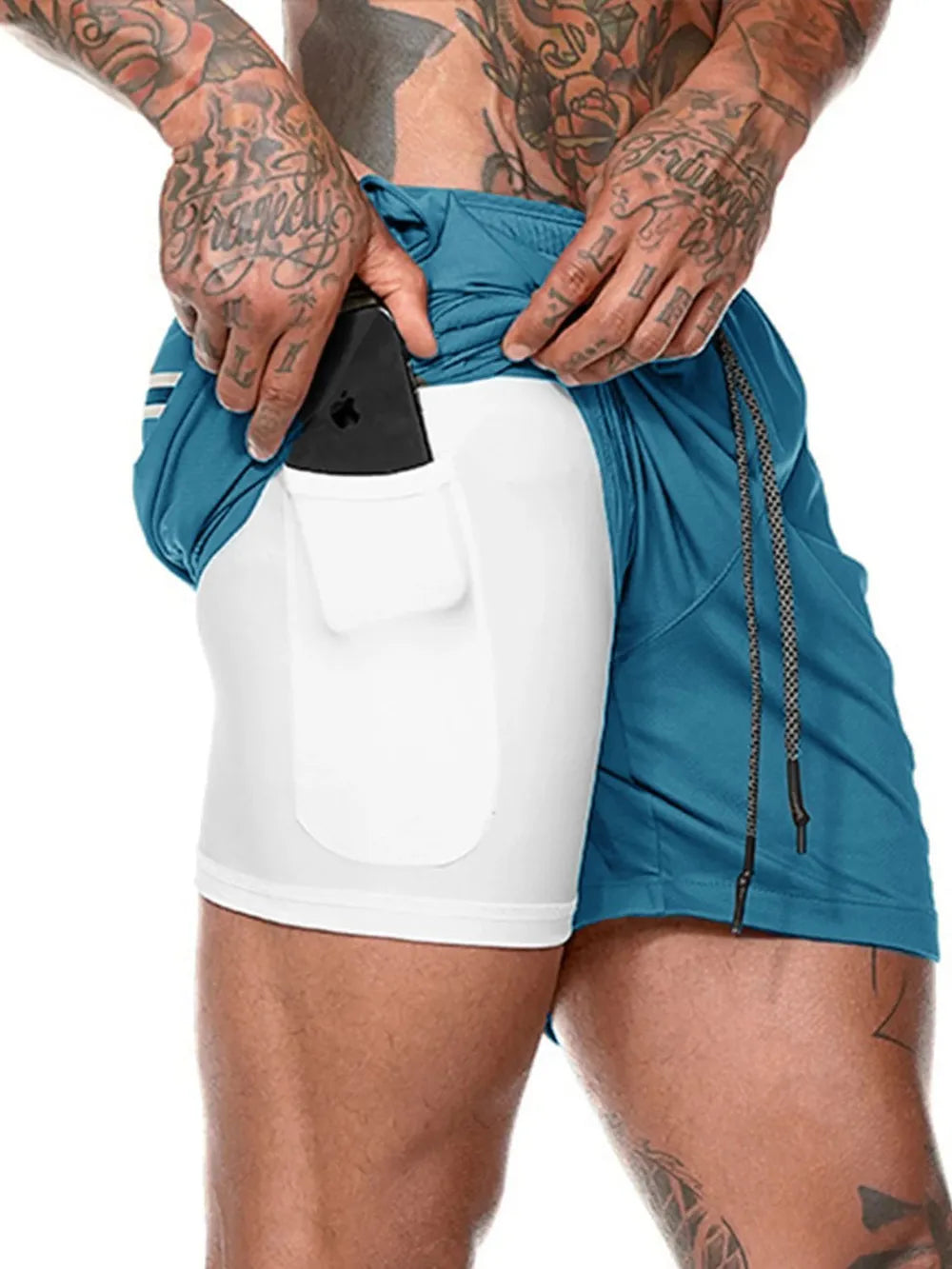 Men's Drawstring Active Shorts