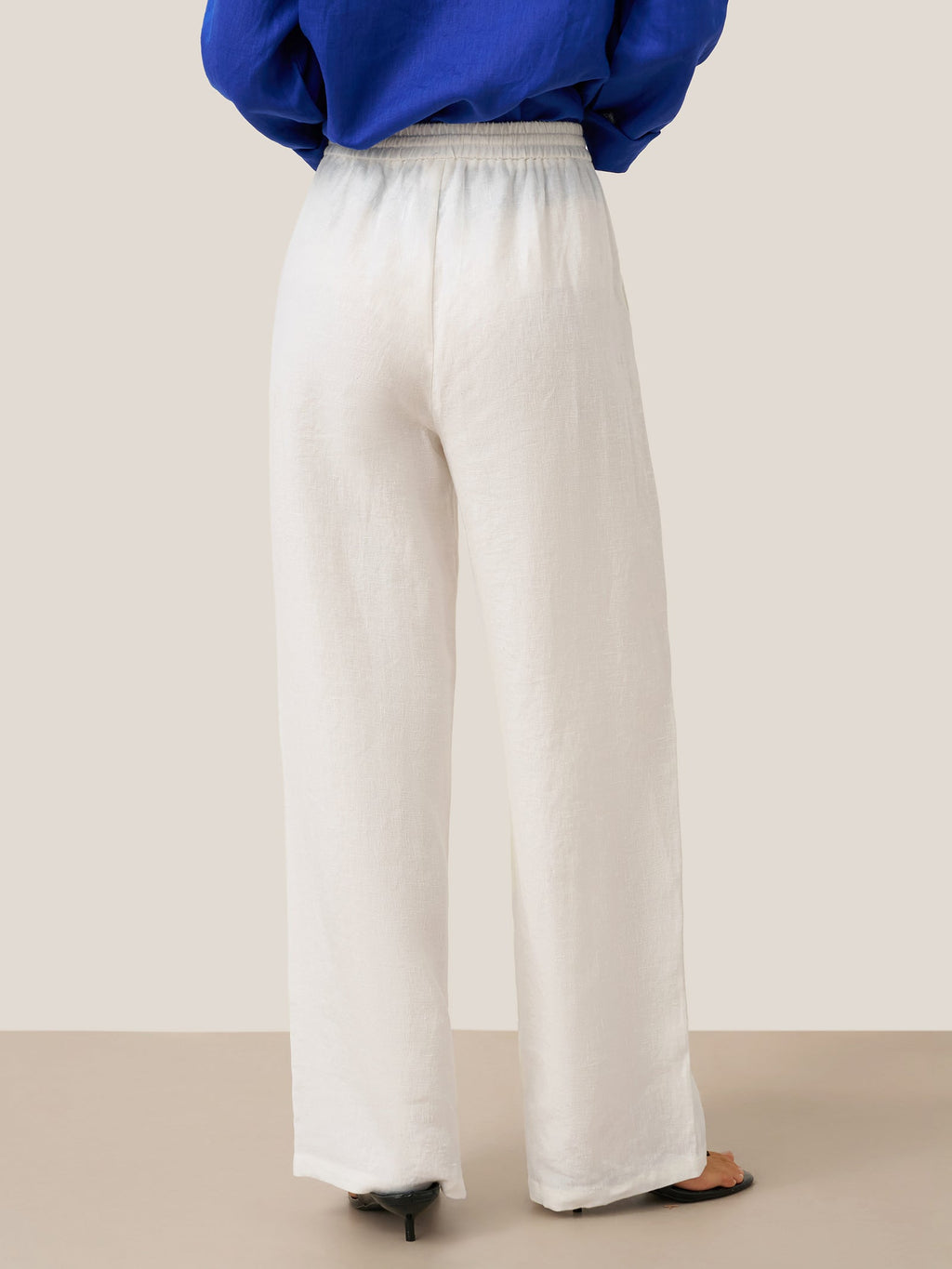 100 Linen Classic Pants Lyon