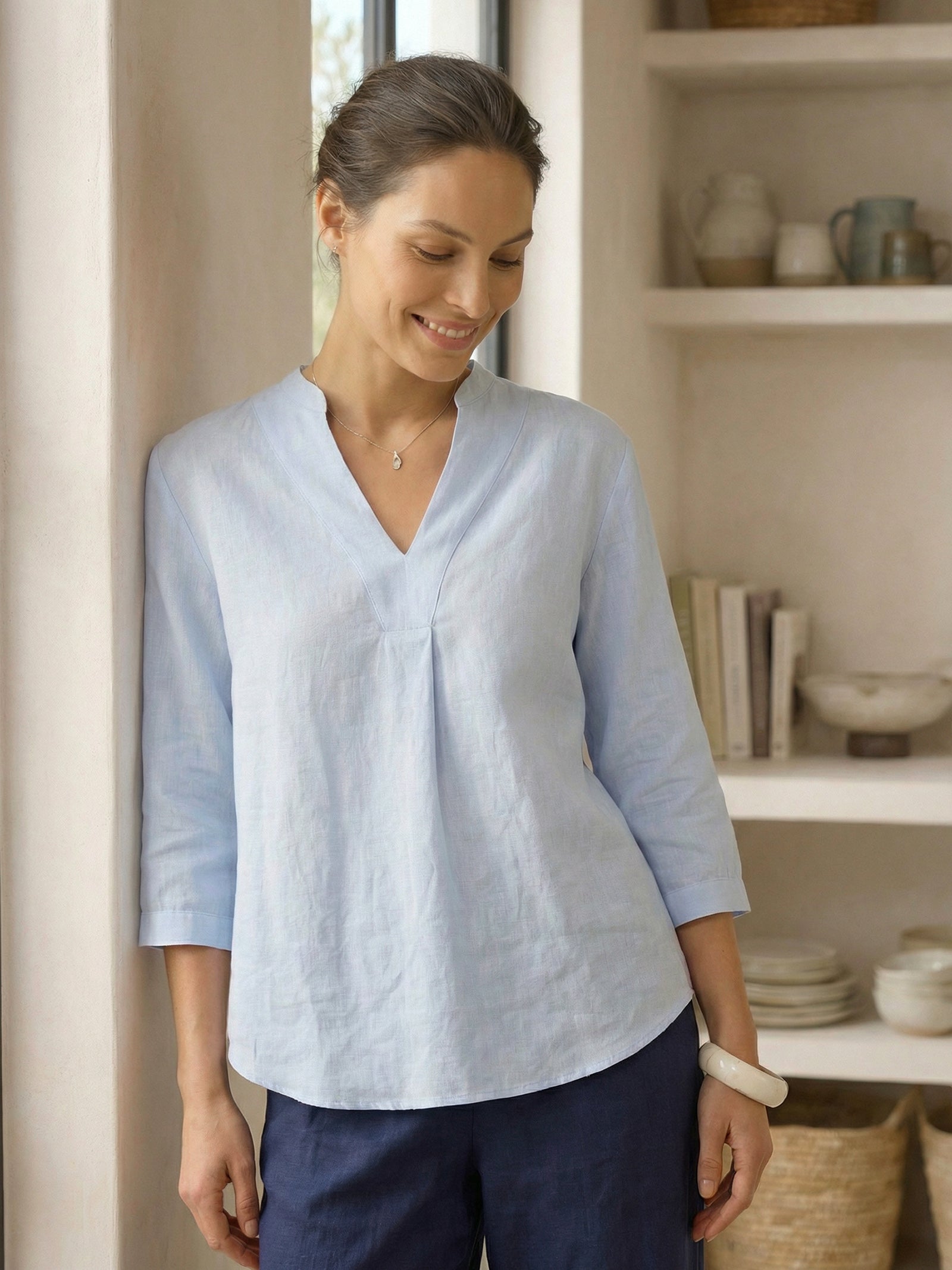 100 Linen Dress Shirt Joanna