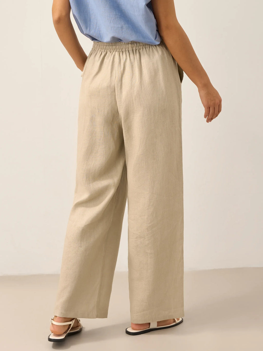 100 Linen Classic Pants Lyon