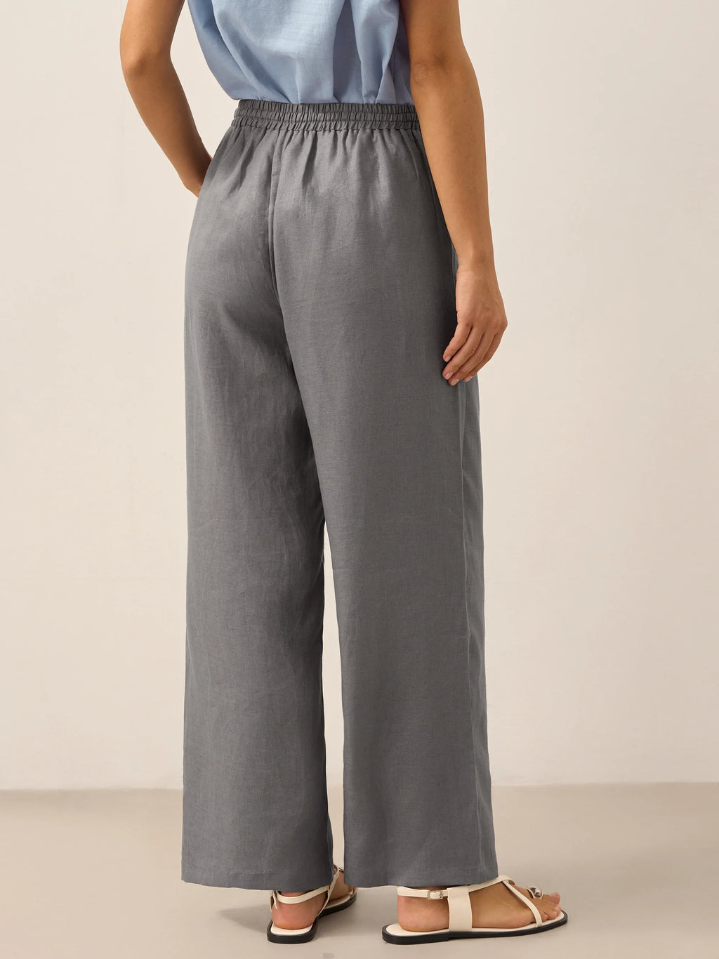 100 Linen Classic Pants Lyon