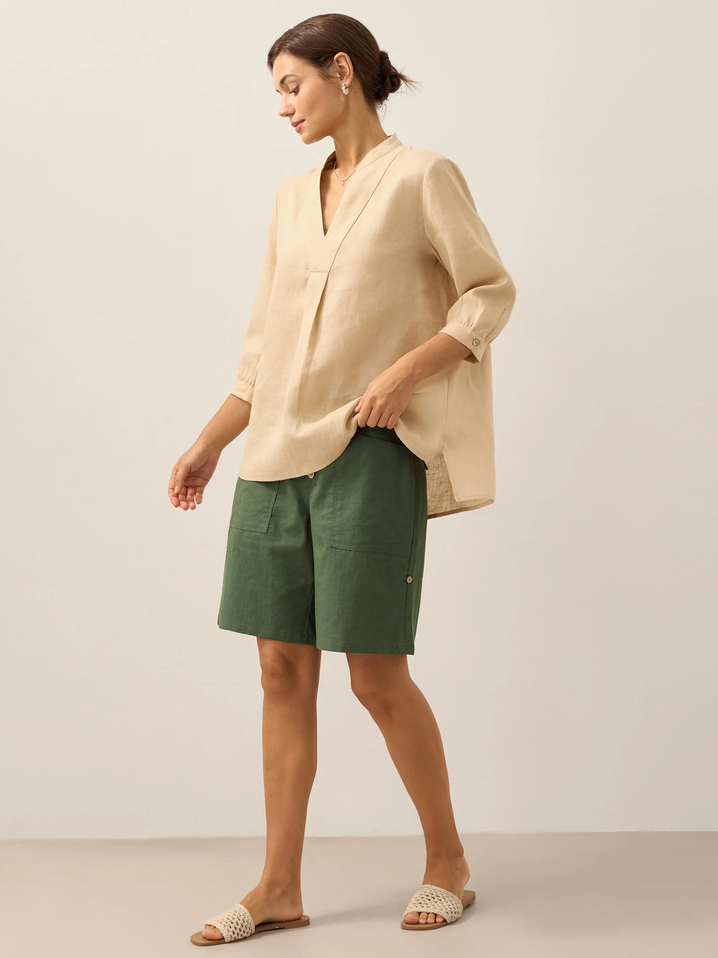 100 Linen Dress Shirt Joanna