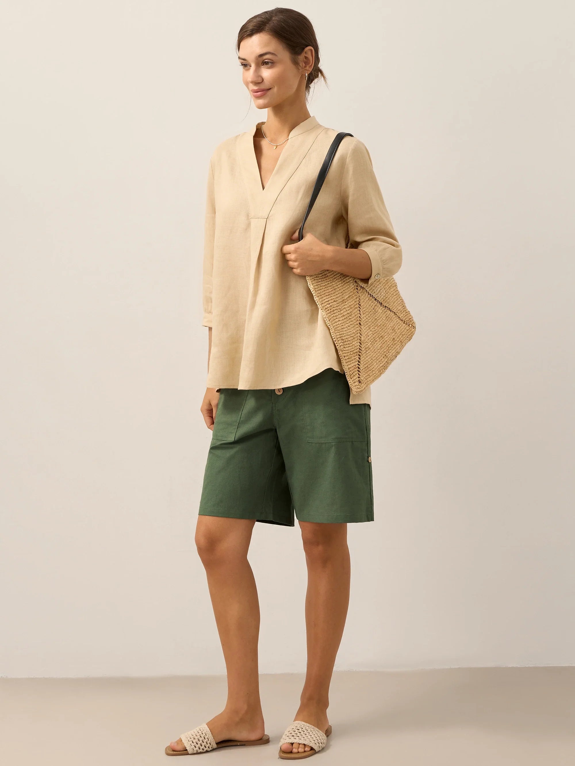 100 Linen Dress Shirt Joanna