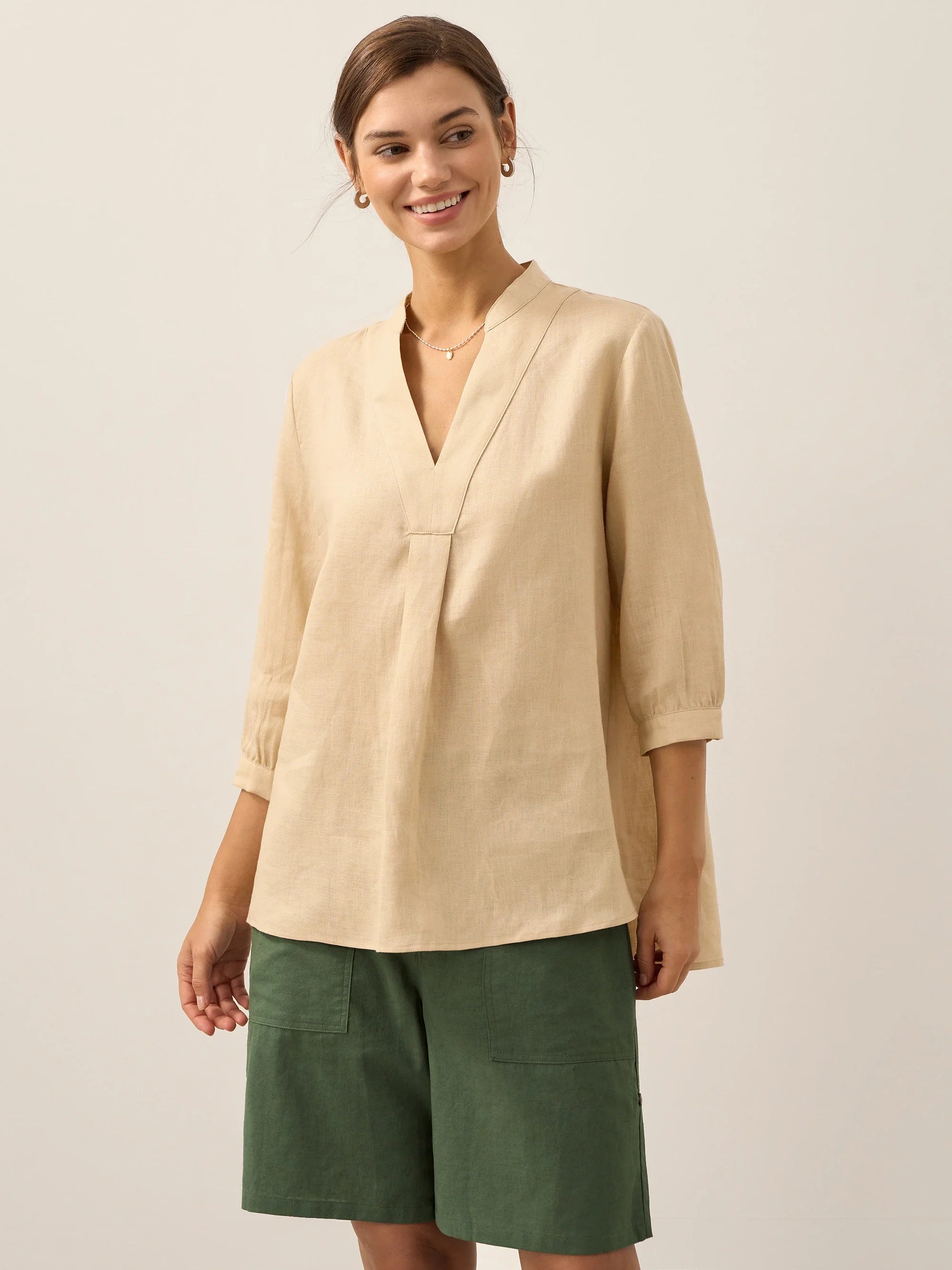 100 Linen Dress Shirt Joanna