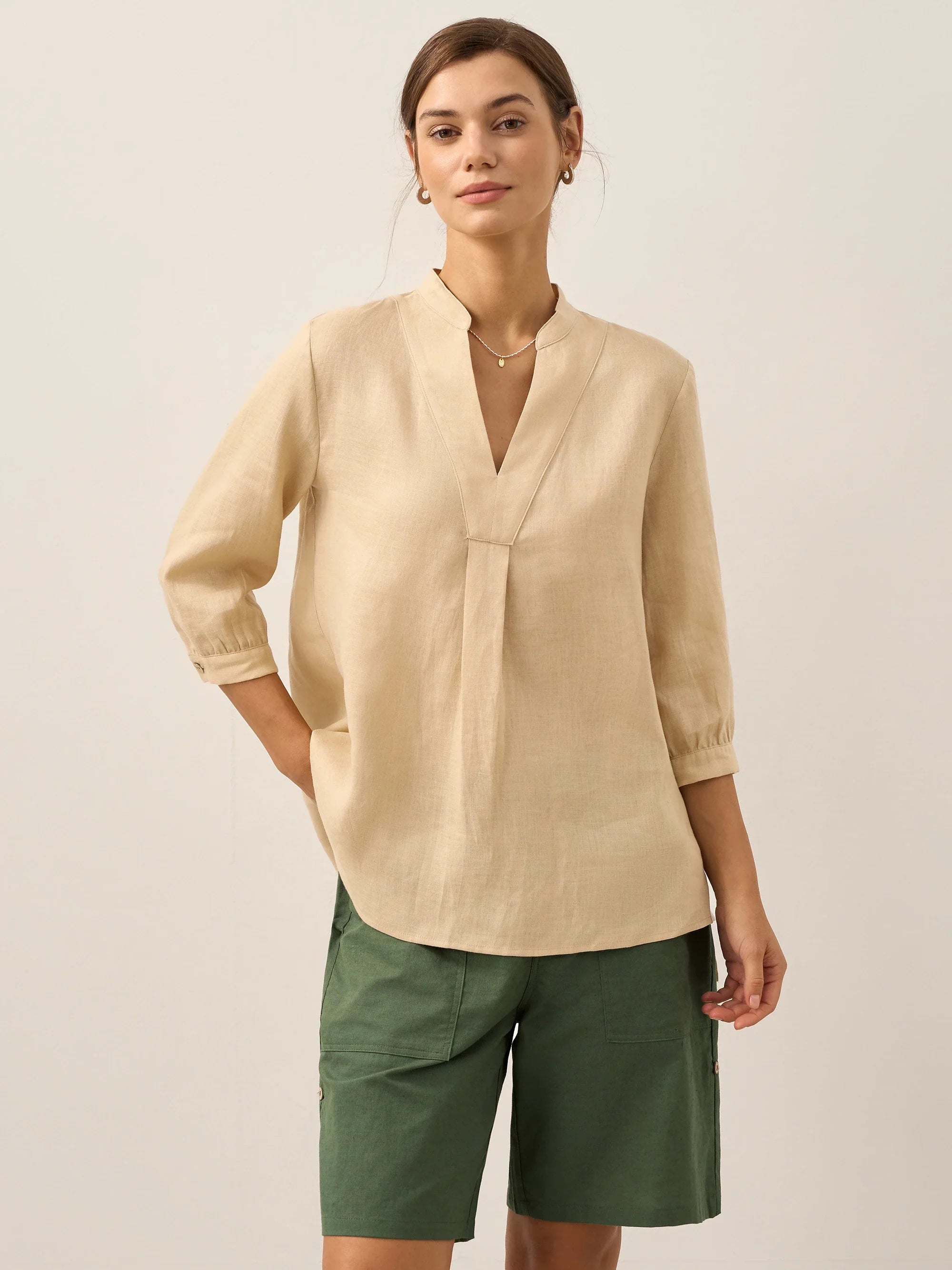 100 Linen Dress Shirt Joanna