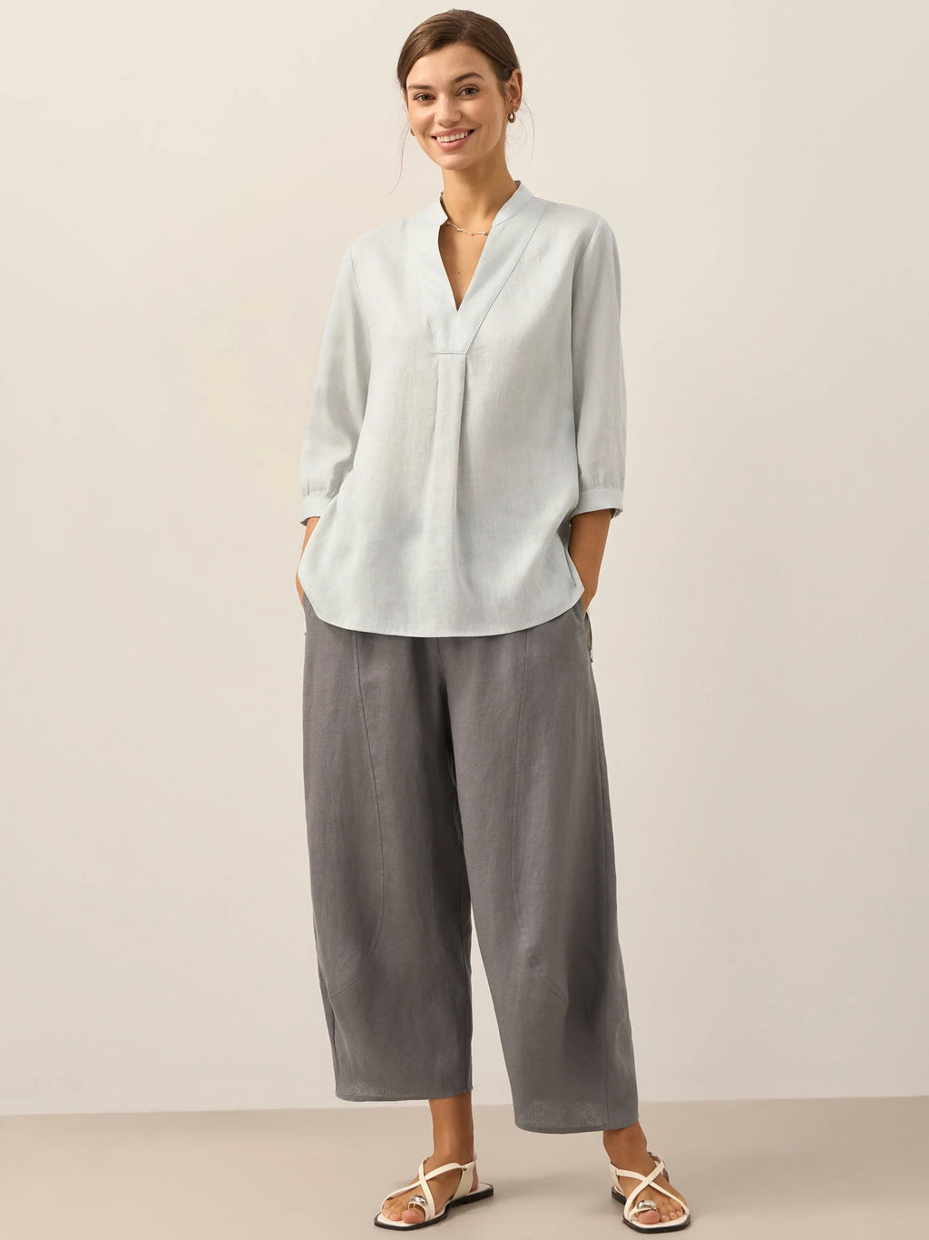 100 Linen Dress Shirt Joanna