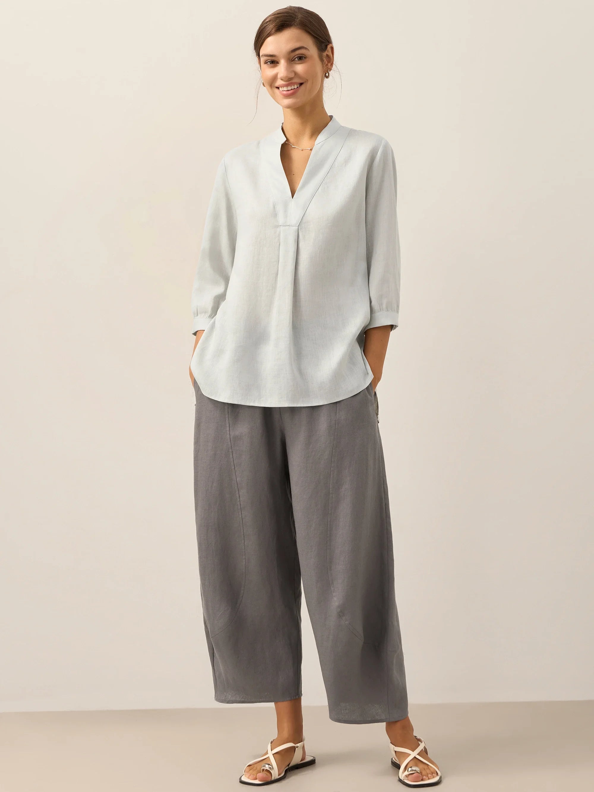 100 Linen Dress Shirt Joanna