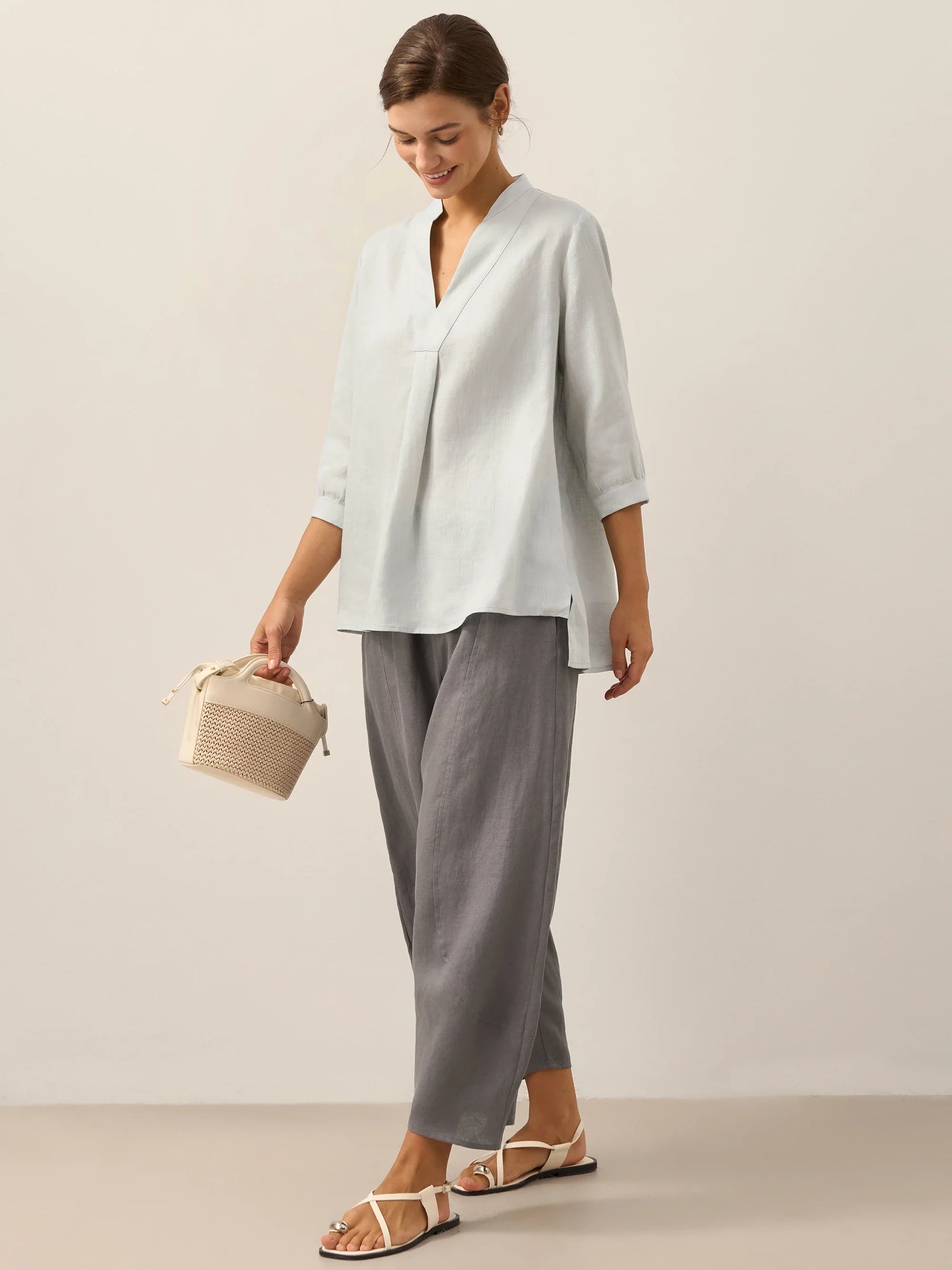 100 Linen Dress Shirt Joanna