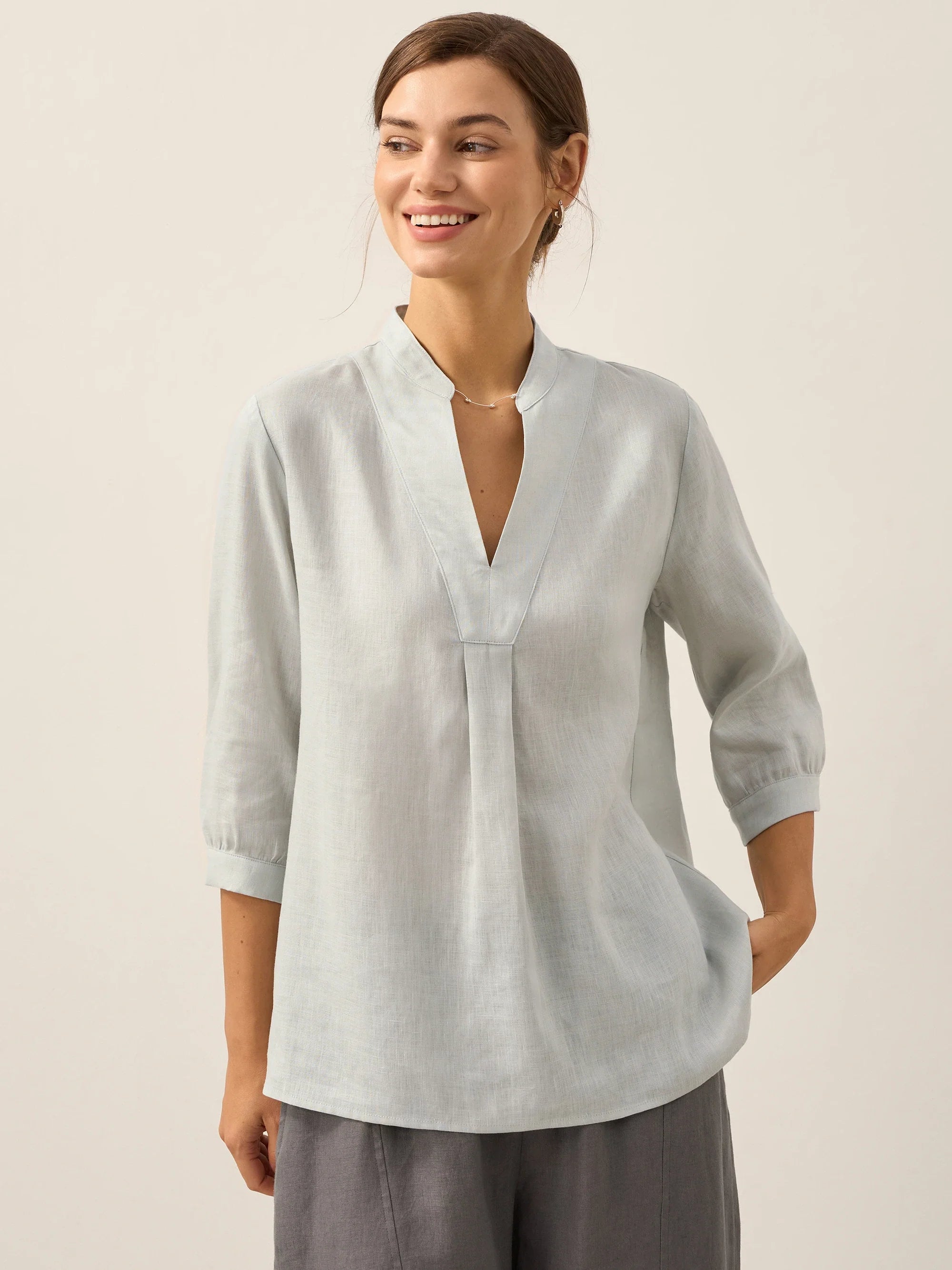 100 Linen Dress Shirt Joanna