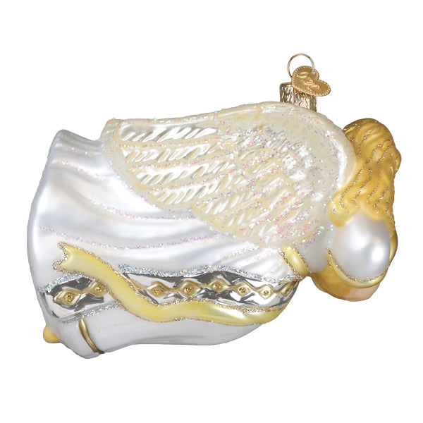 Adorno de ángel con corazón