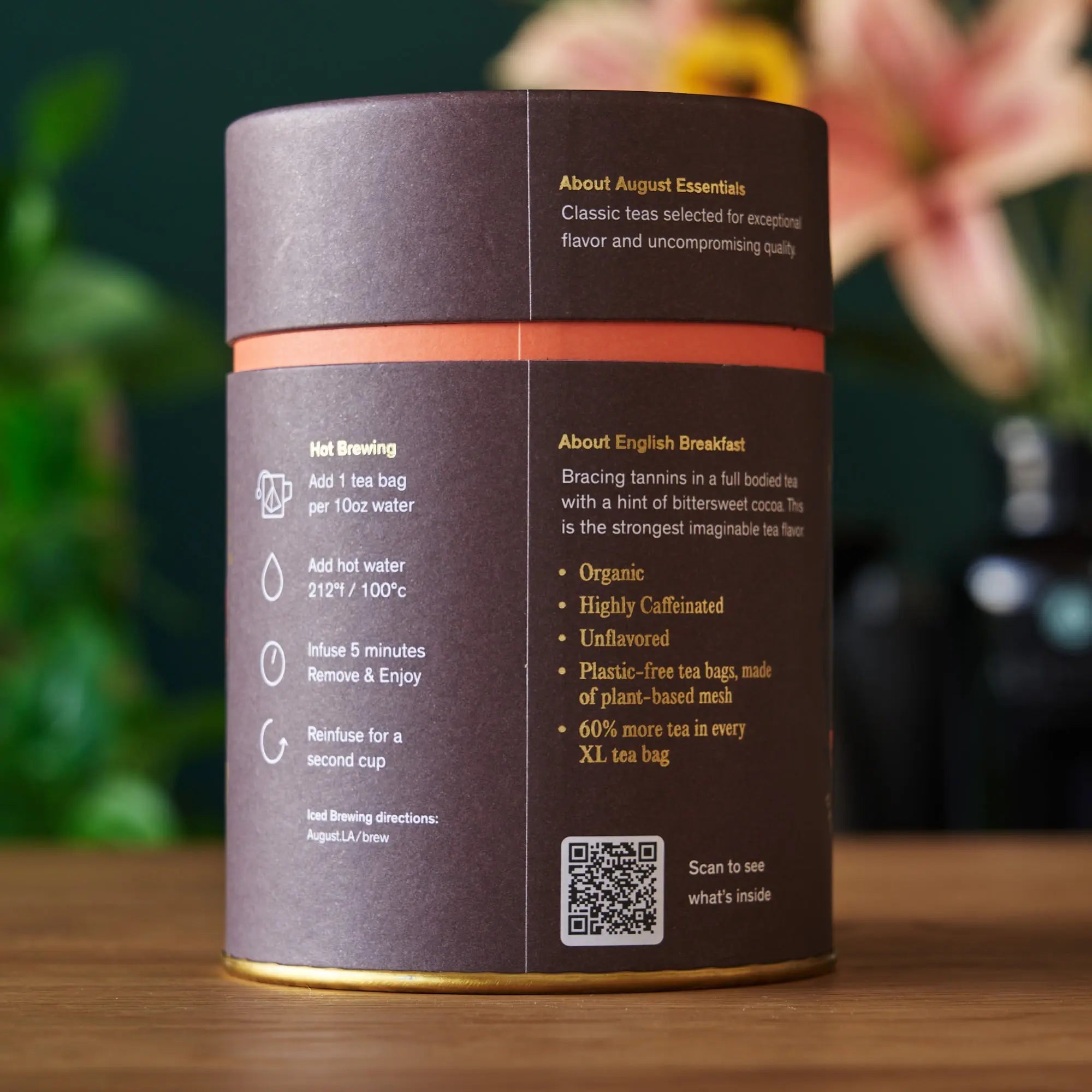 Essentials English Breakfast Black Tea 15 Tea Bags