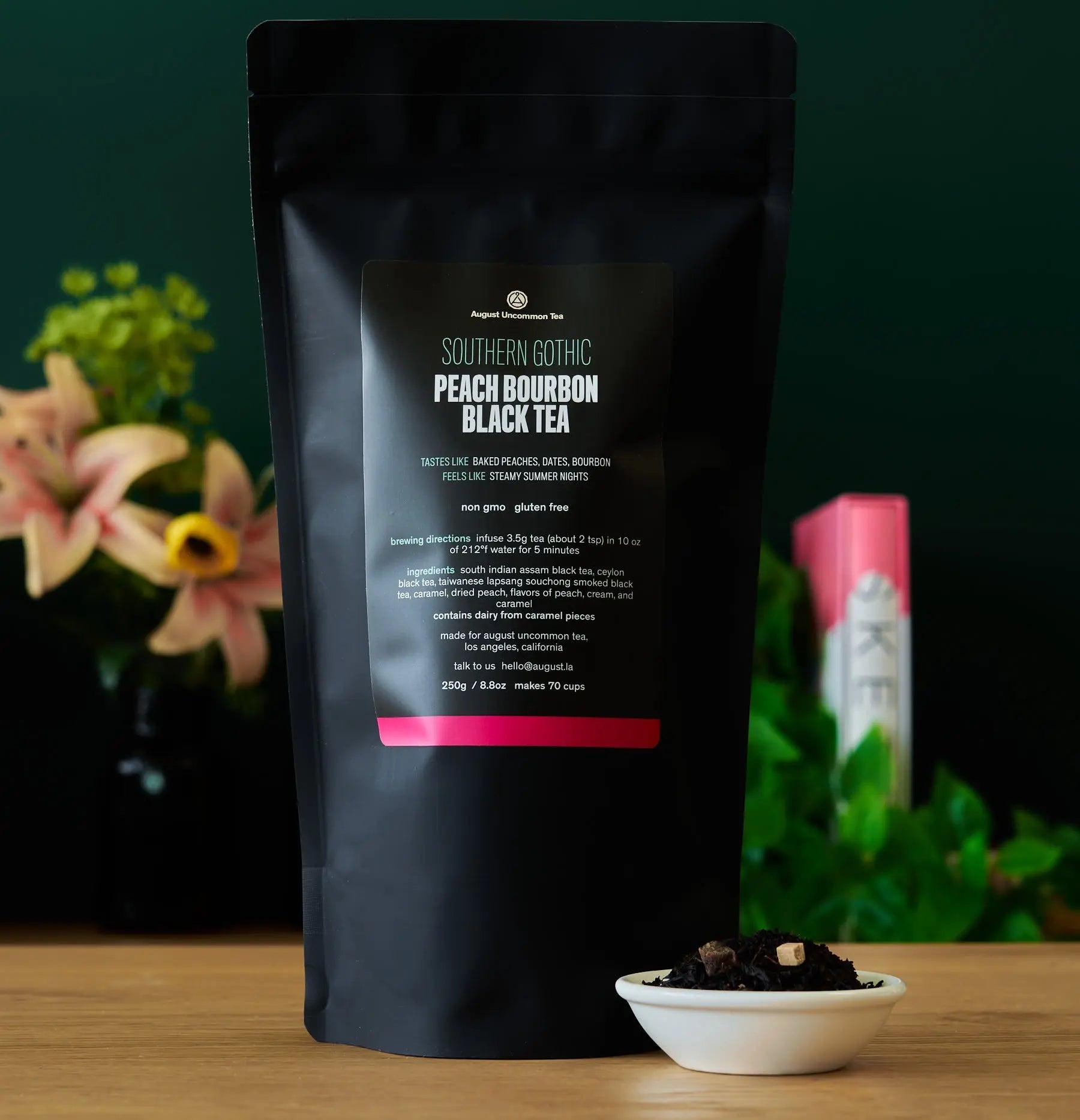 Southern Gothic Peach Bourbon Black Tea