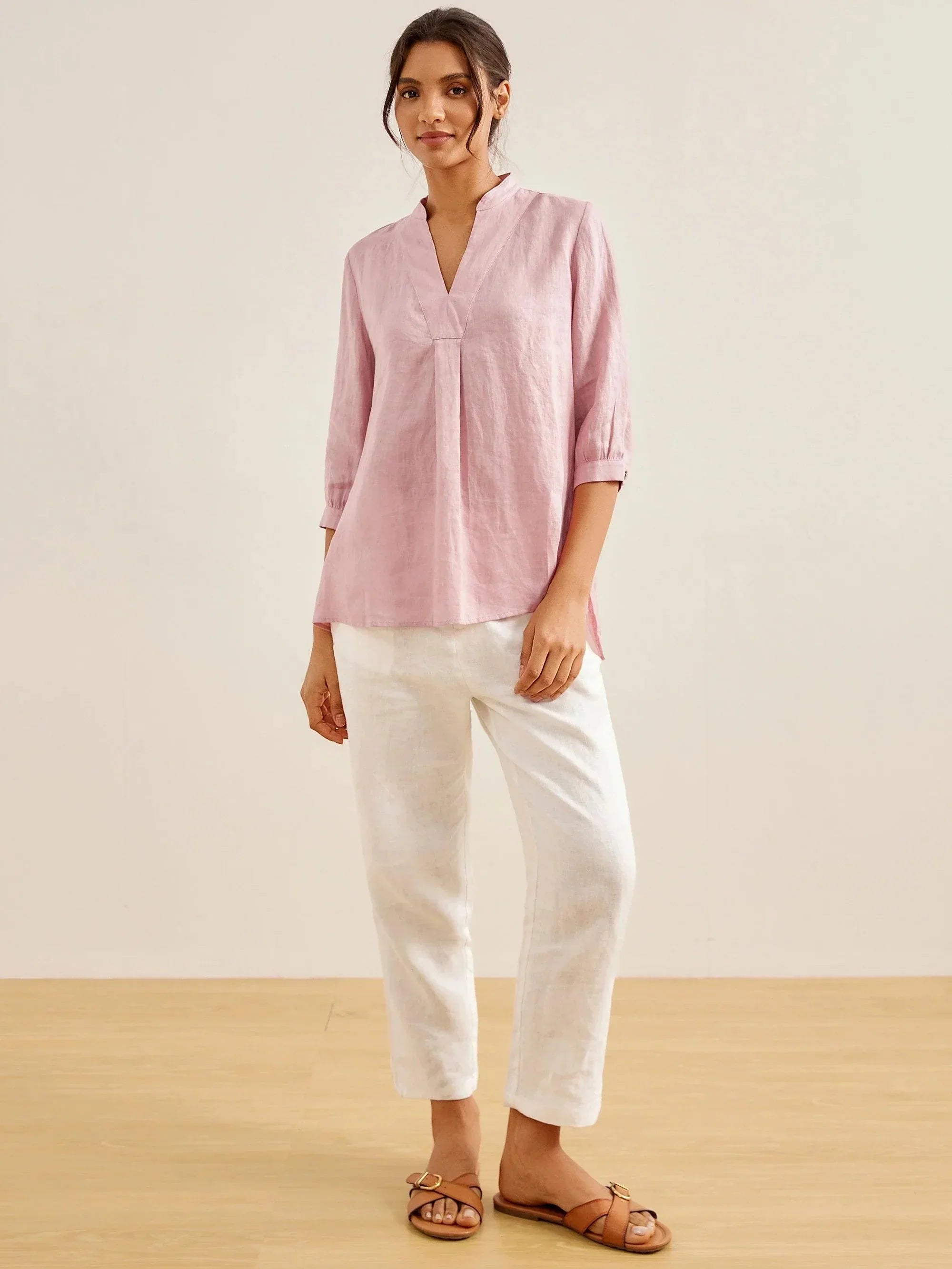 100 Linen Dress Shirt Joanna
