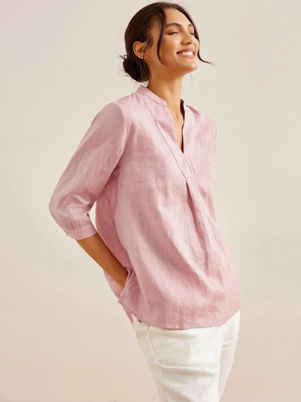 100 Linen Dress Shirt Joanna