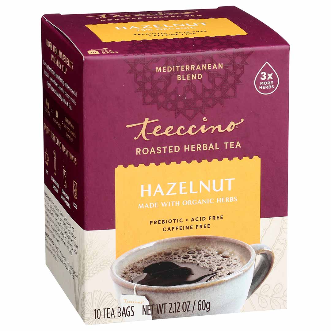 Té de hierbas tostado de avellana