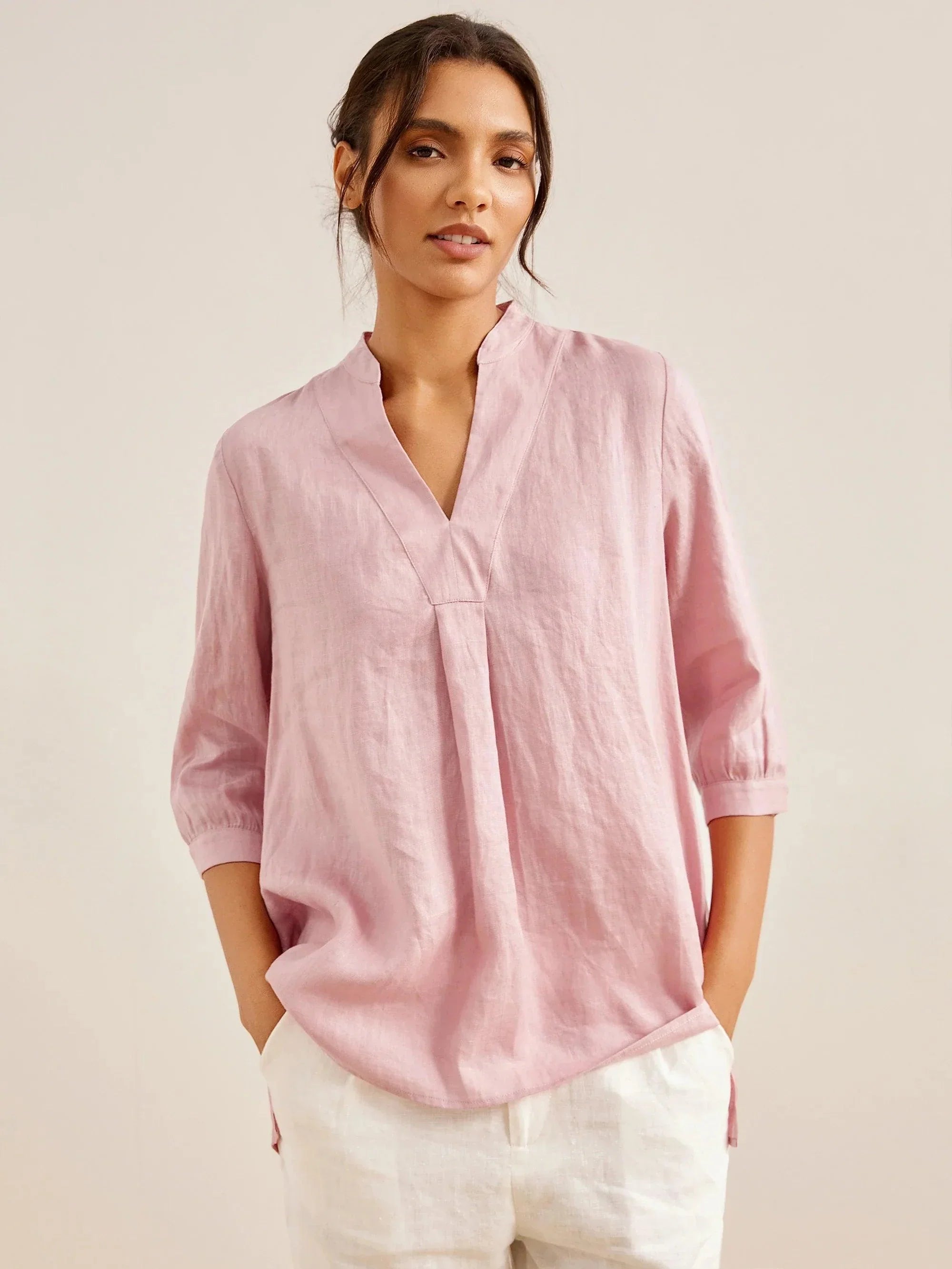 100 Linen Dress Shirt Joanna