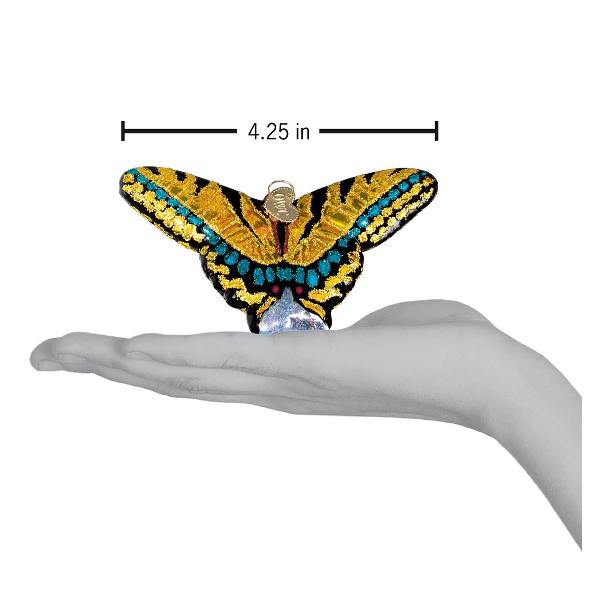 Adorno de mariposa cola de golondrina