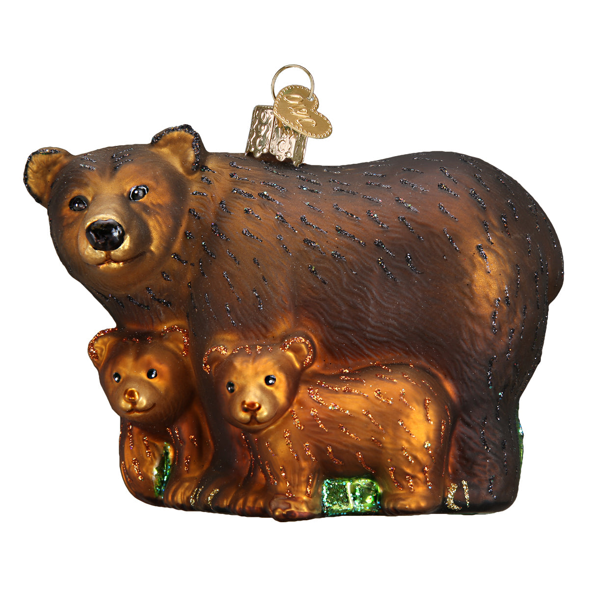 Adorno de oso con crías