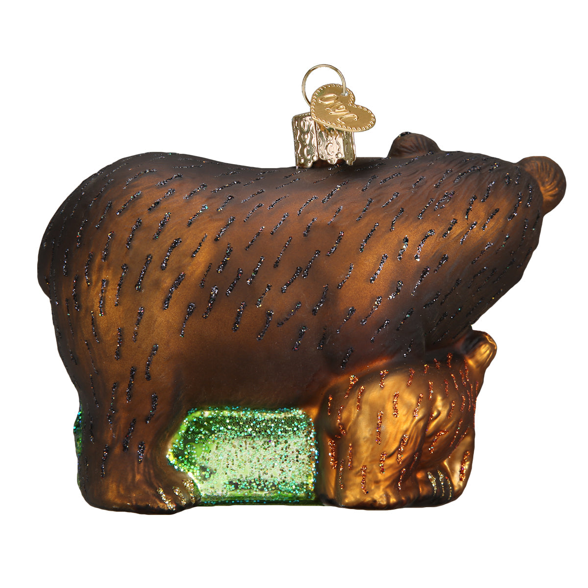 Adorno de oso con crías