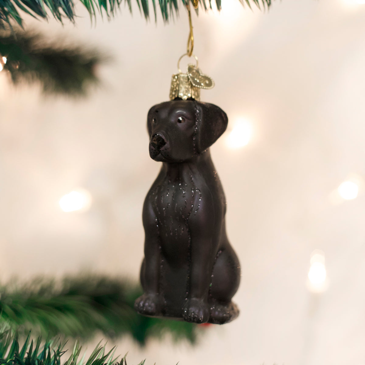 Adorno de Labrador negro