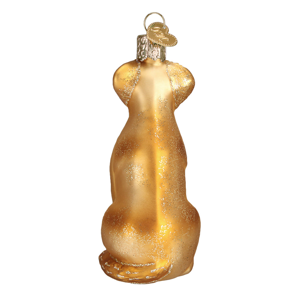 Yellow Labrador Ornament