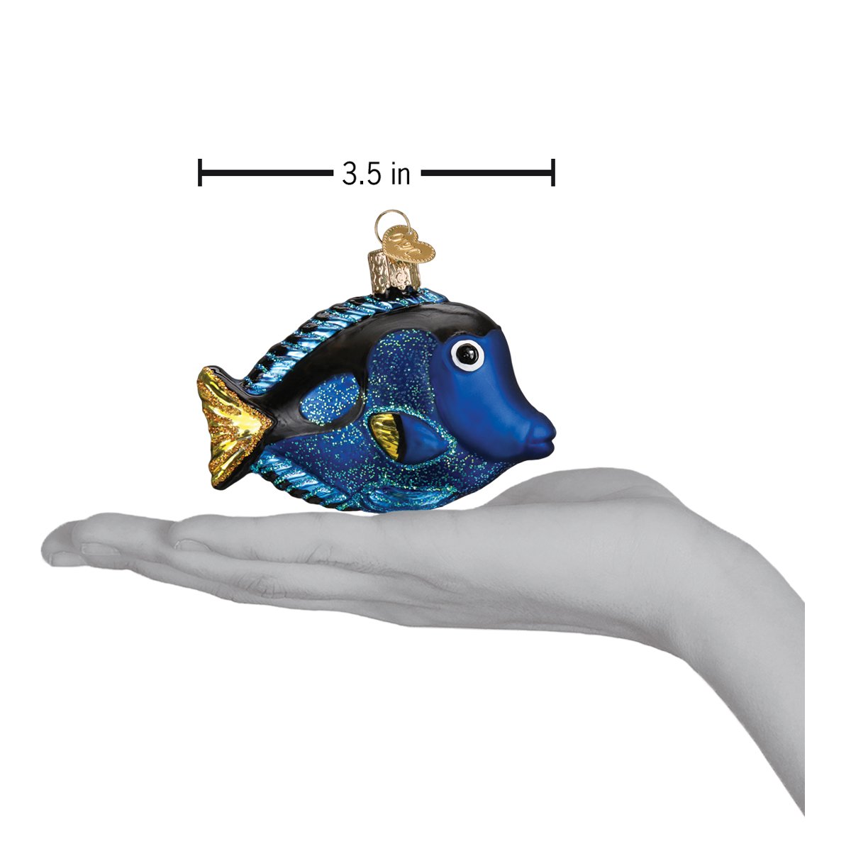 Adorno de Pez Cirujano Azul del Pacífico