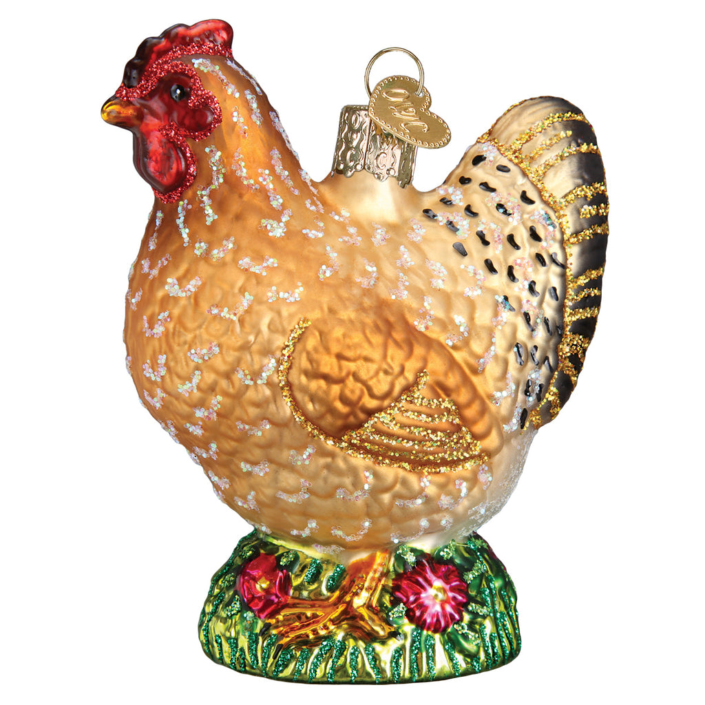 Adorno de Navidad de pollito de primavera