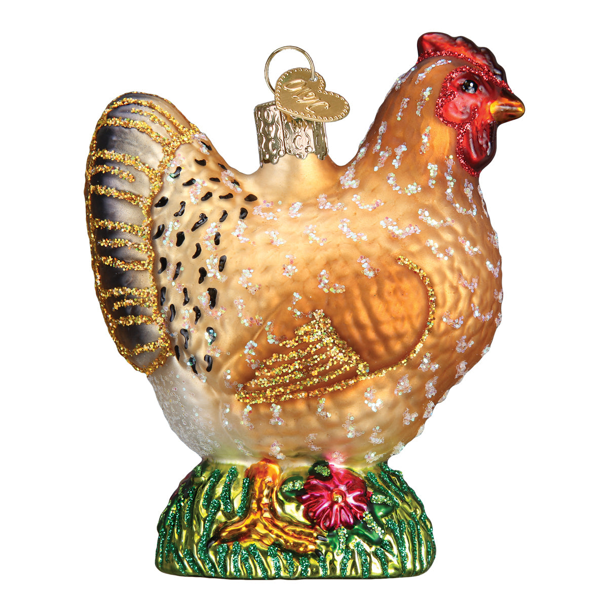 Adorno de Navidad de pollito de primavera