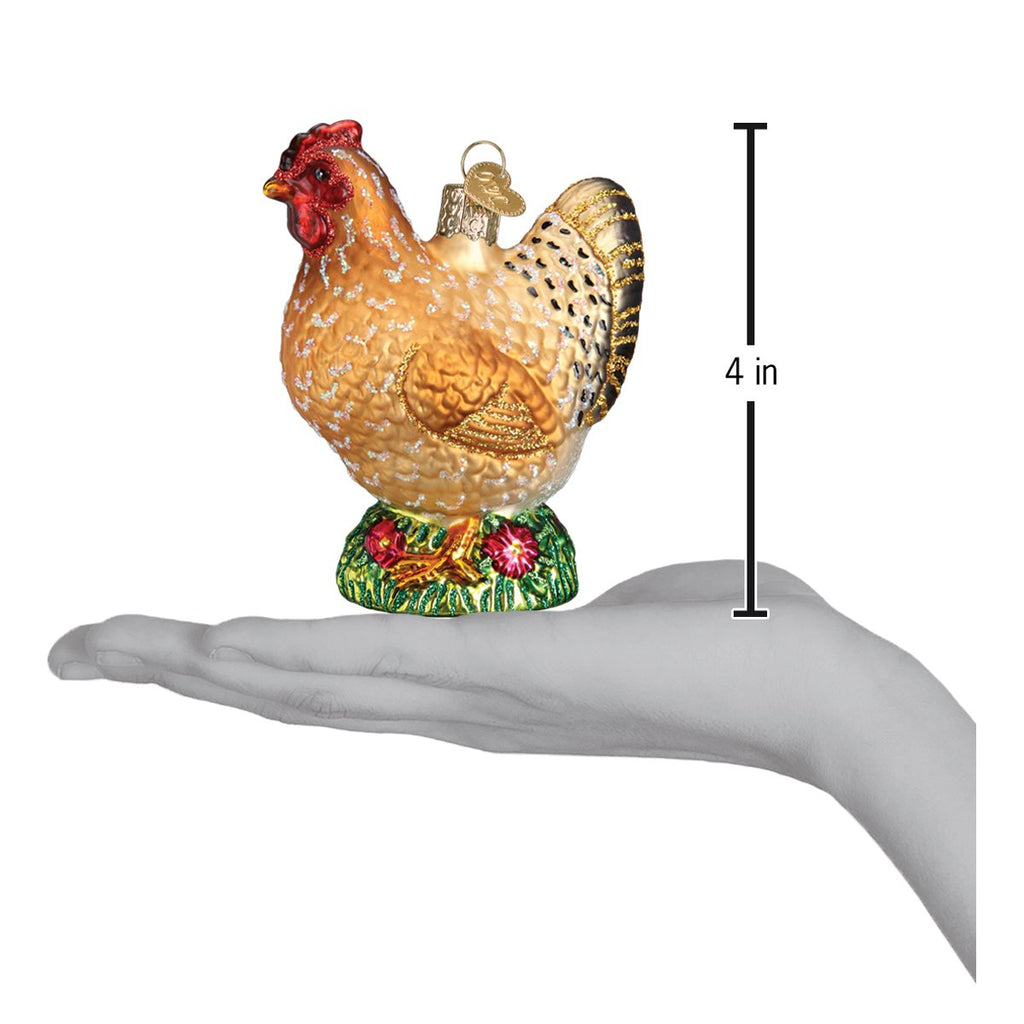 Adorno de Navidad de pollito de primavera