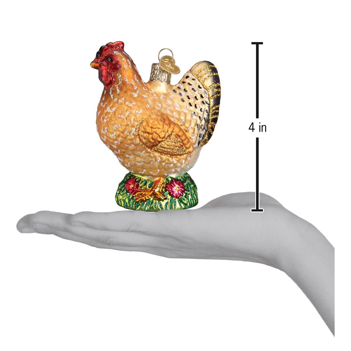 Adorno de Navidad de pollito de primavera