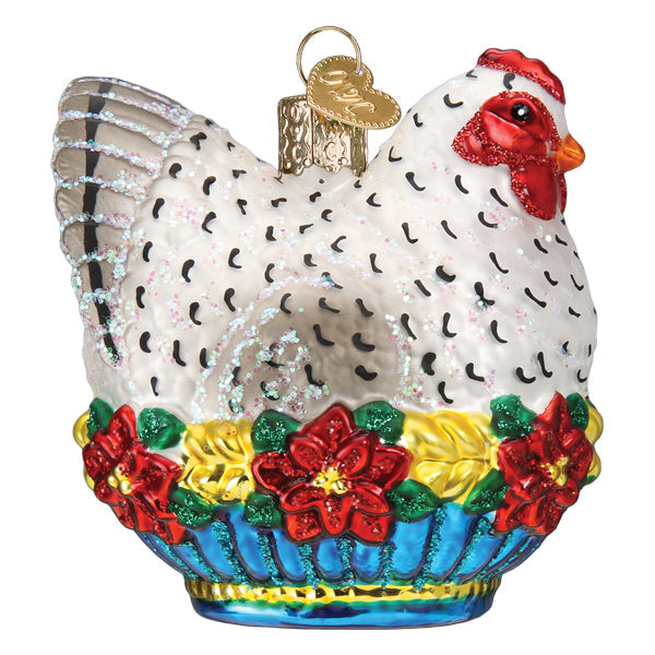 Adorno de gallina francesa