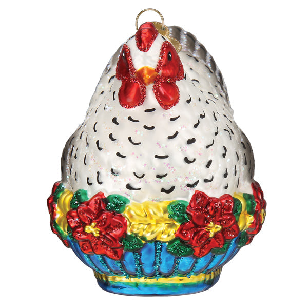 Adorno de gallina francesa