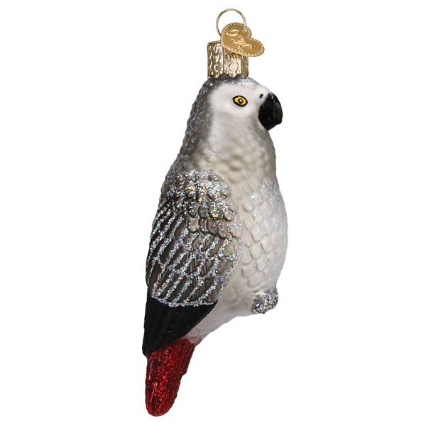 Adorno de Loro Gris Africano