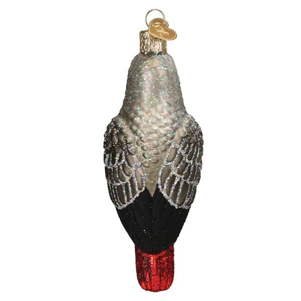 Adorno de Loro Gris Africano