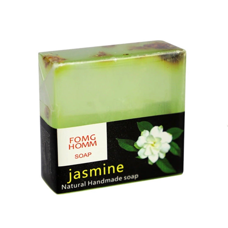 Jabón tailandés de sal marina natural, rosa, para eliminar ácaros, para manos