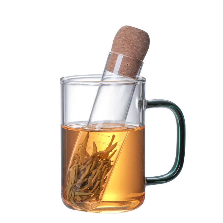 Infusor de té de vidrio para tés de hojas sueltas