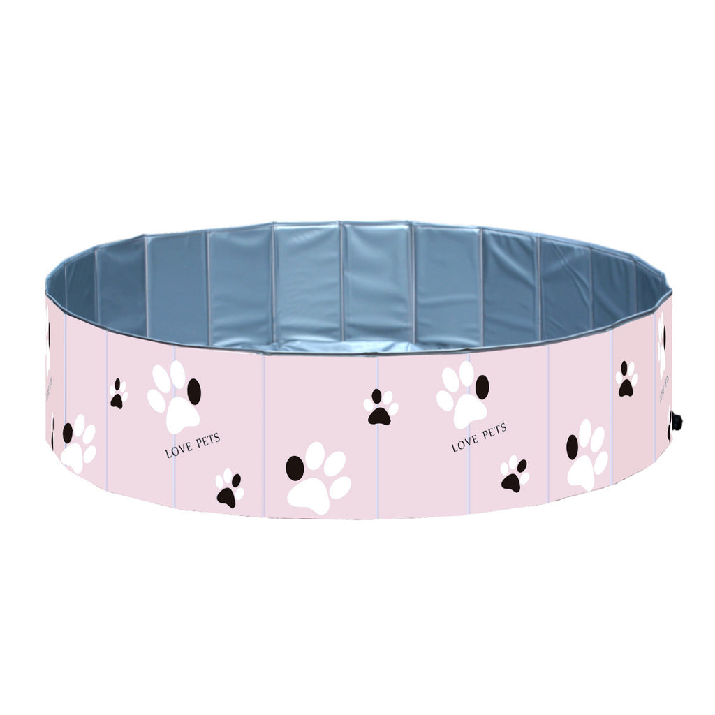 Piscina para Perros Spa Portátil Interior Exterior Bañera Plegable