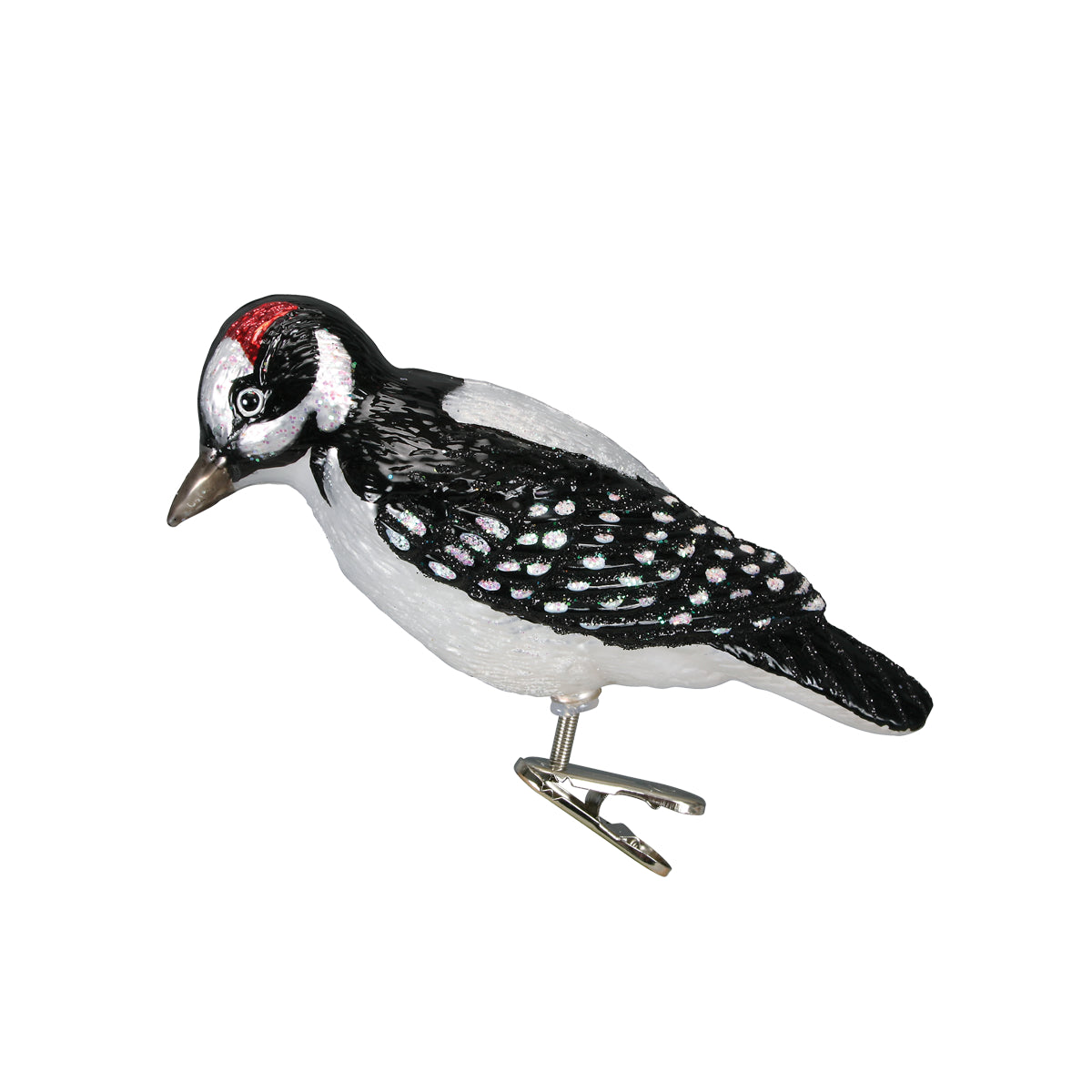 Pájaro Carpintero Velloso con Clip
