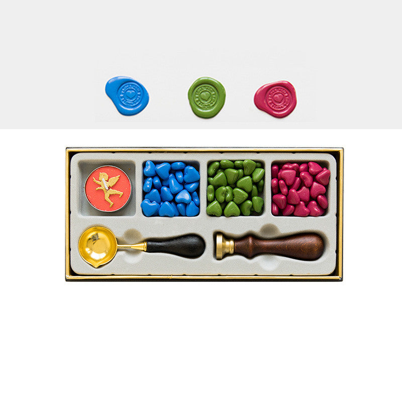 Juego de cera para sellado de sobres