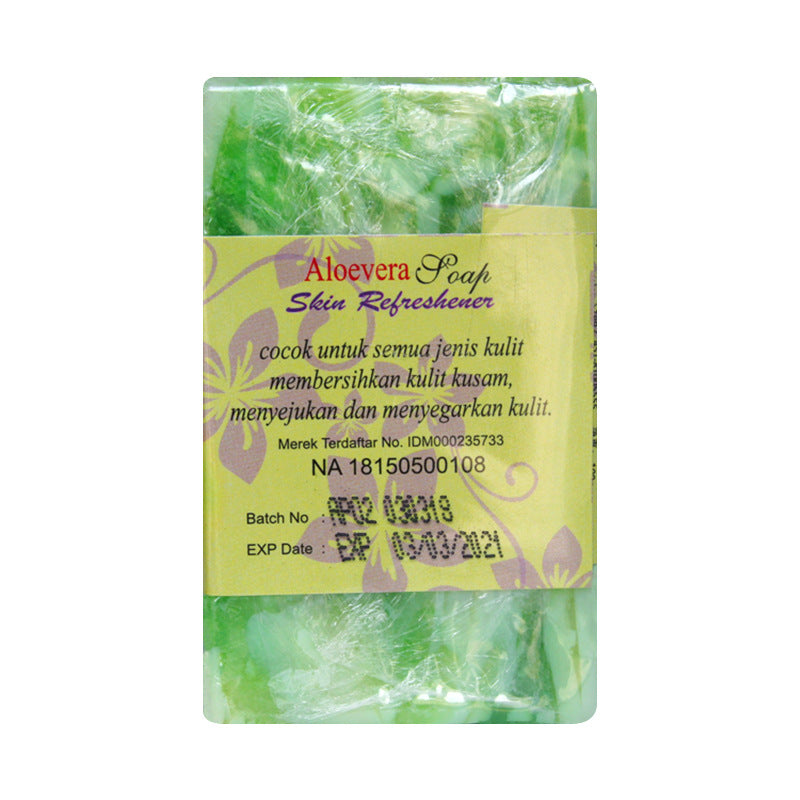 Jabón Artesanal de Aloe para Lavado Facial y Corporal