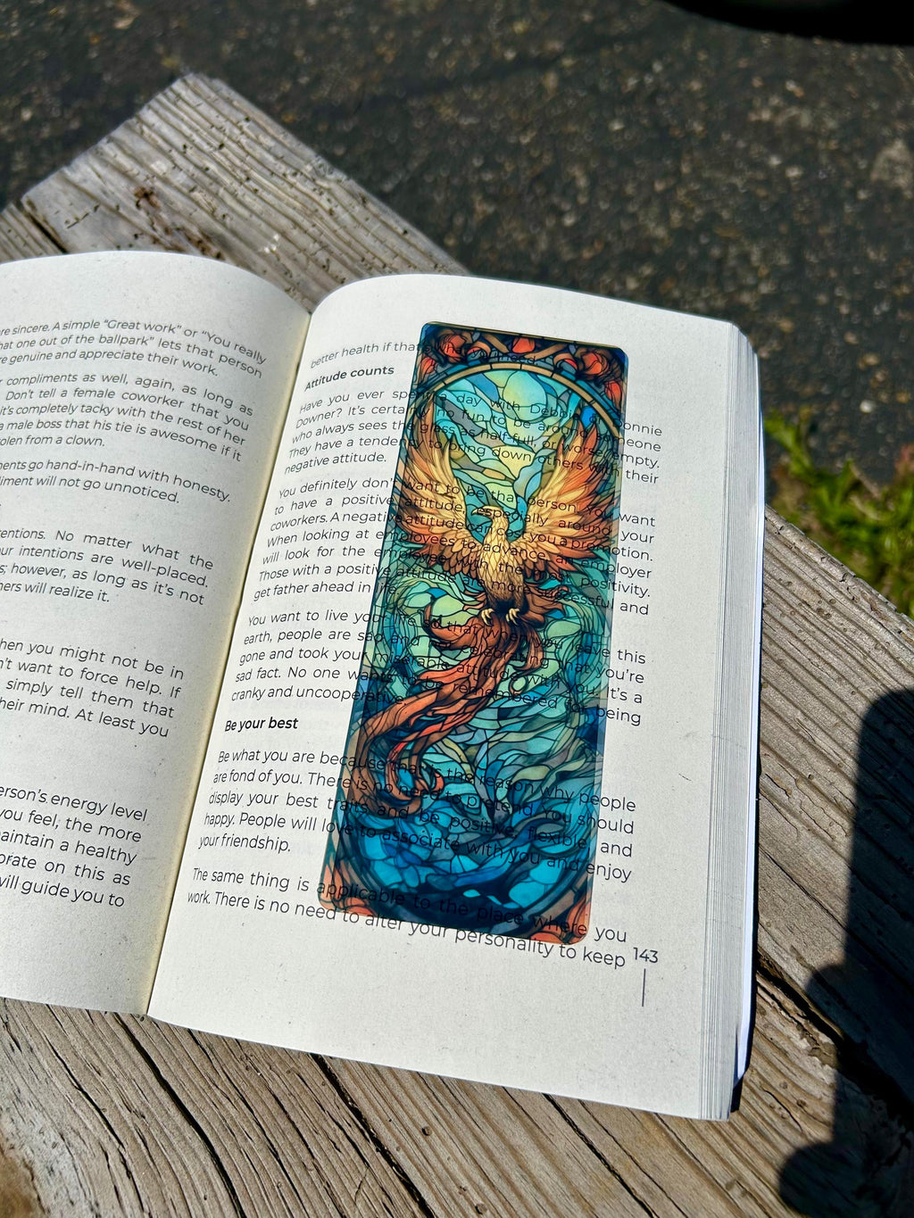 Bookmark | Rise from Ashes Phoenix Bookmark – Majestic Rebirth