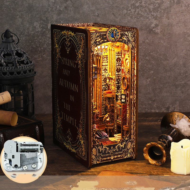 Pacto de cabina 3D DIY para libros