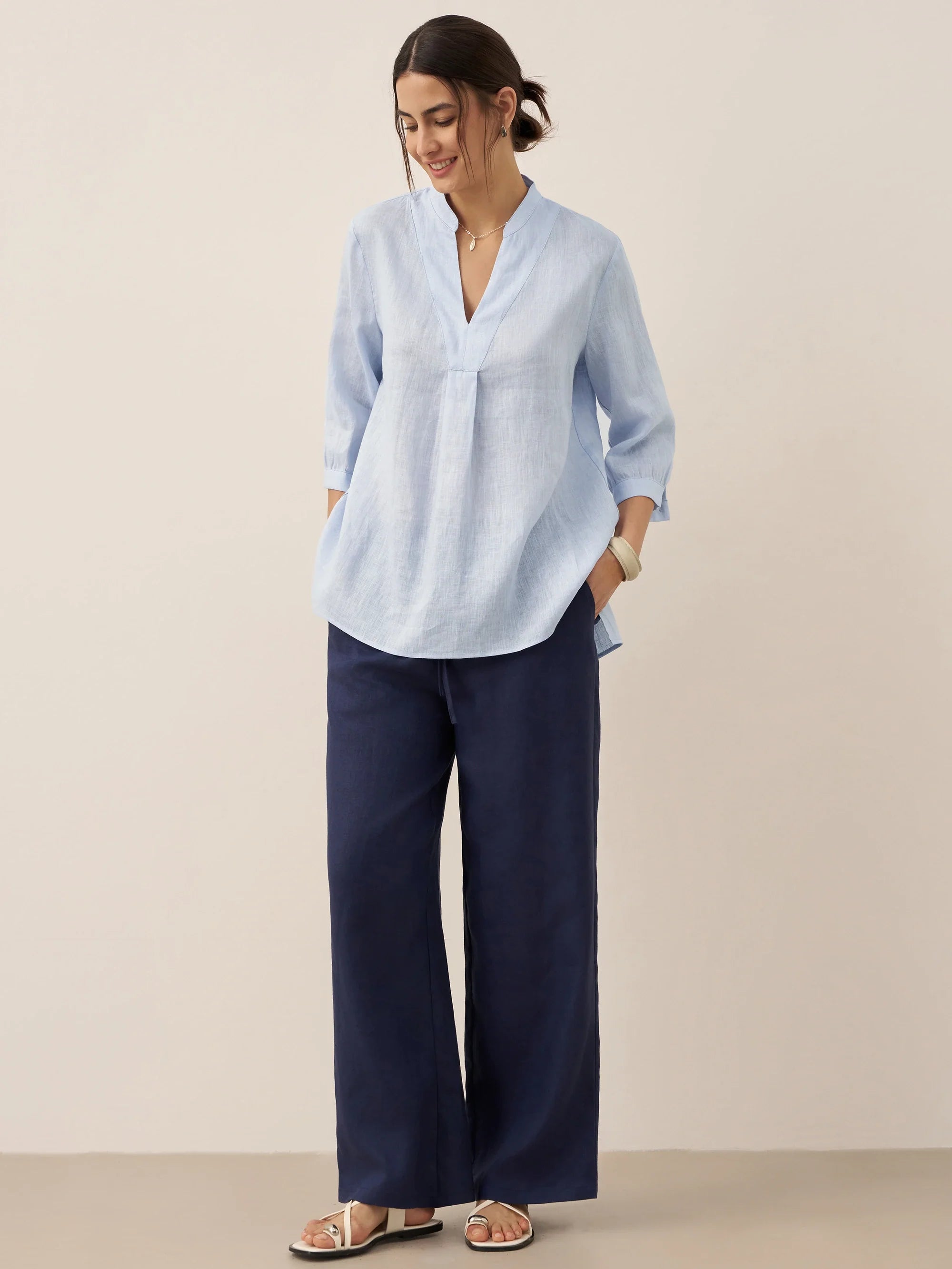 100 Linen Dress Shirt Joanna
