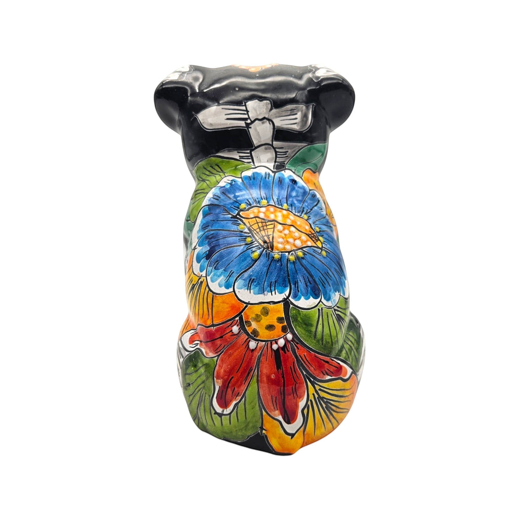 Talavera Statue | Day of the Dead Bulldog Figurine