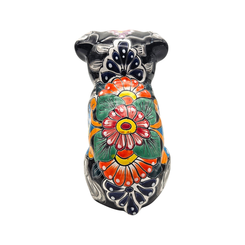 Talavera Statue | Day of the Dead Bulldog Figurine