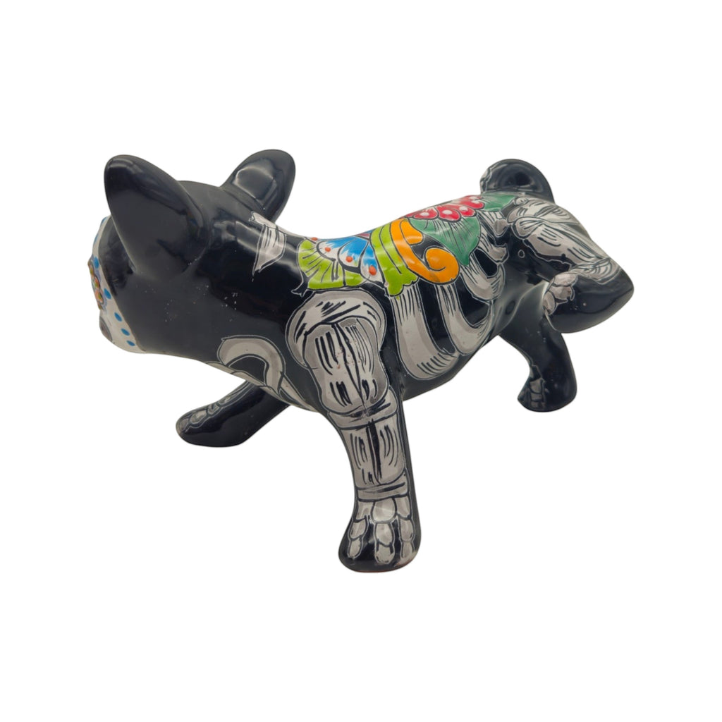 Talavera Figurine | Talavera Peeing Chihuahua
