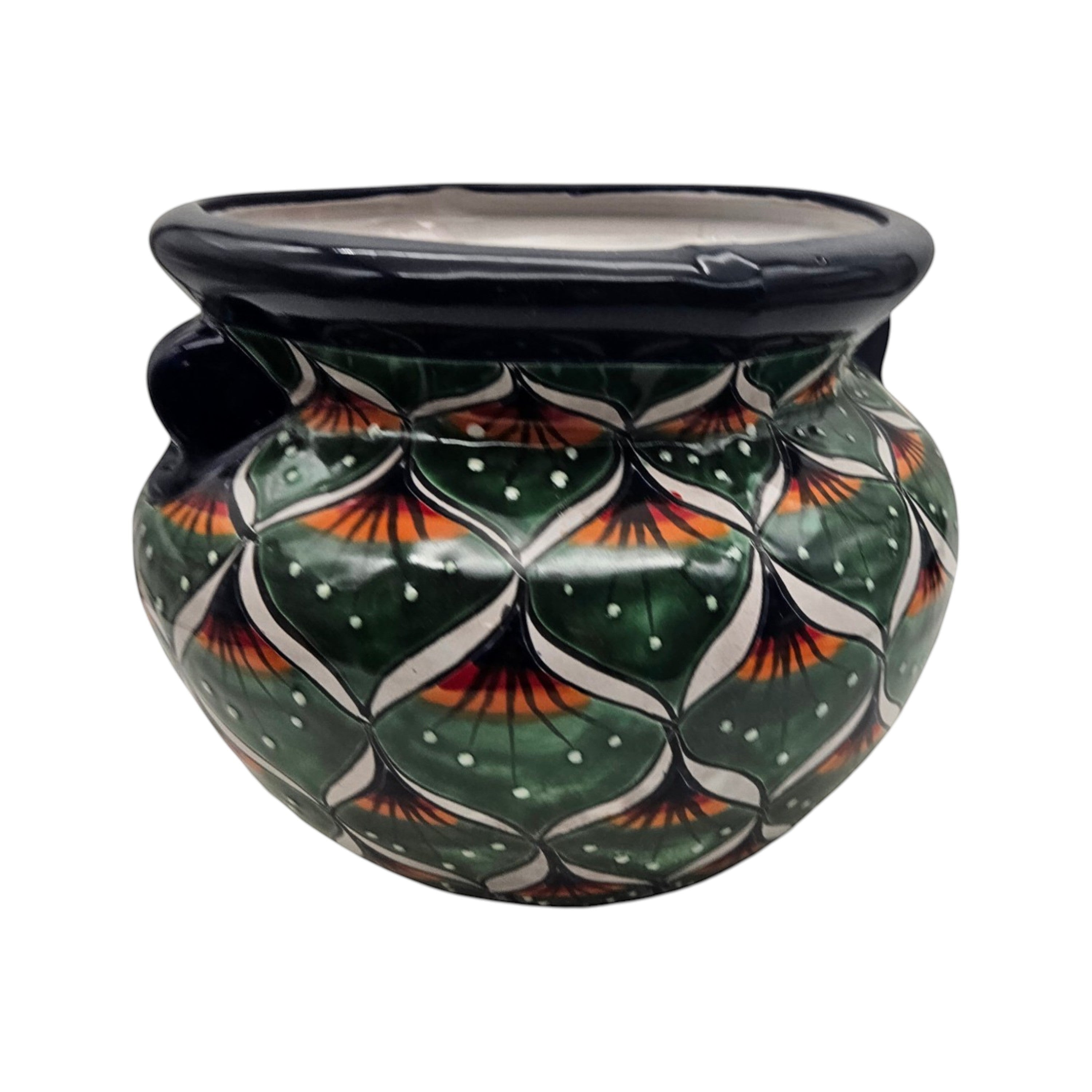 Talavera Flower Pot | Vibrant Talavera Flower Pot