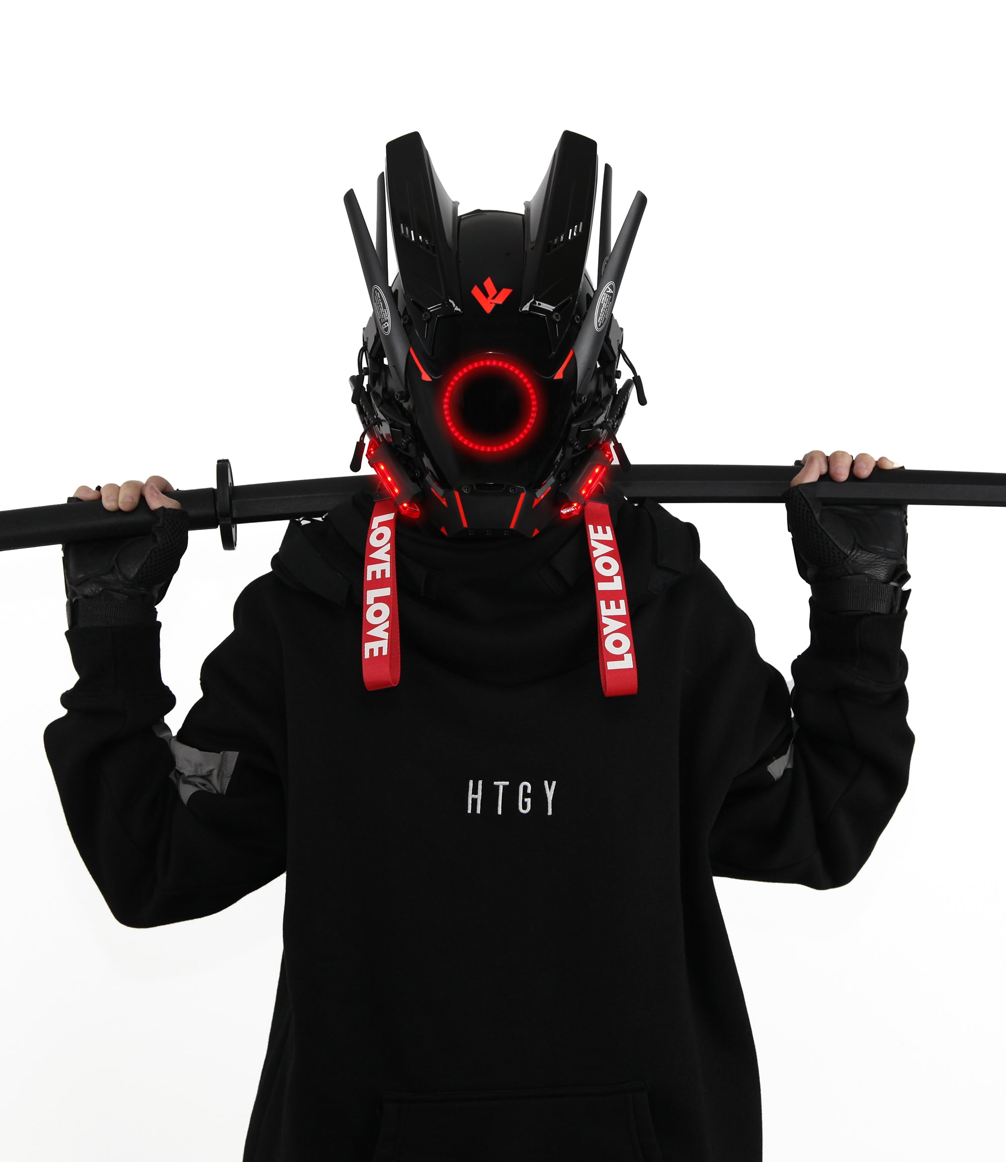 B Ci Red Tech Mask
