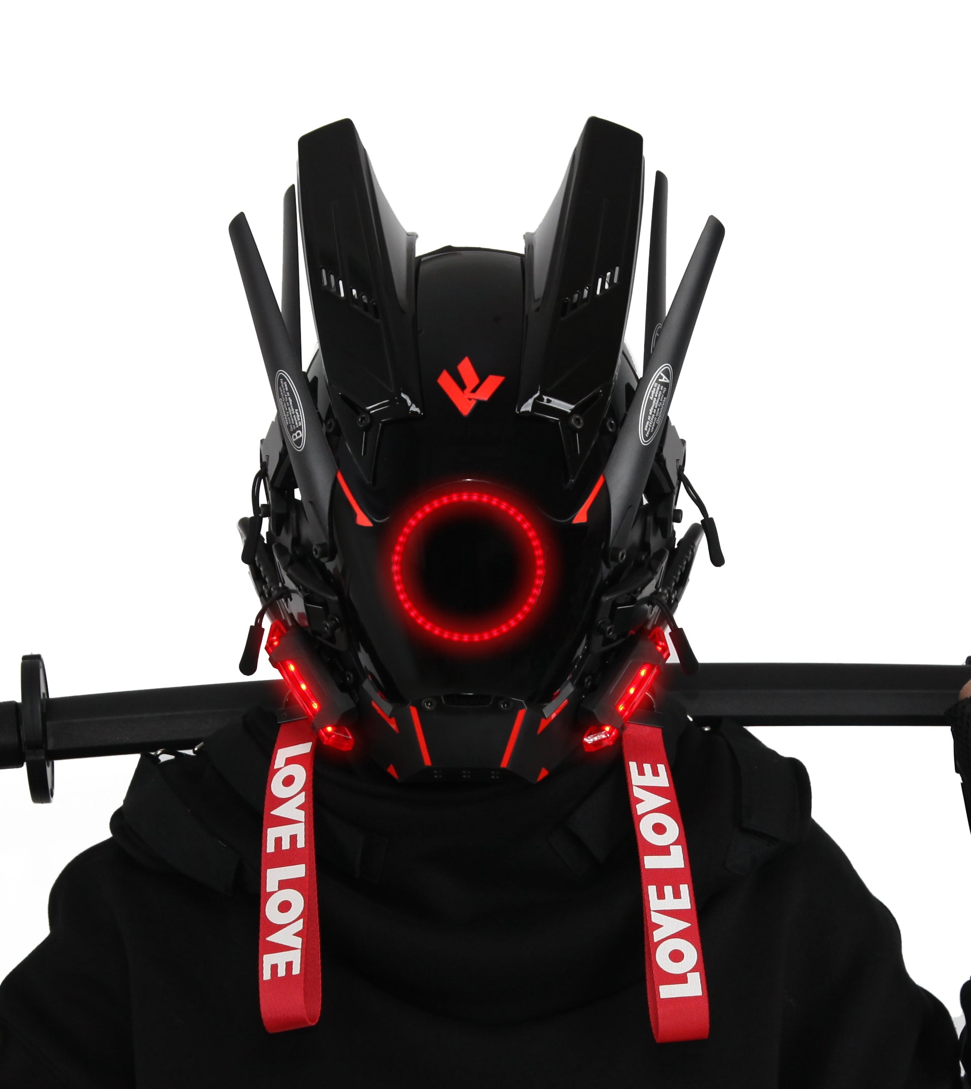 B Ci Red Tech Mask